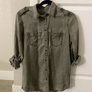 Olive Chambray